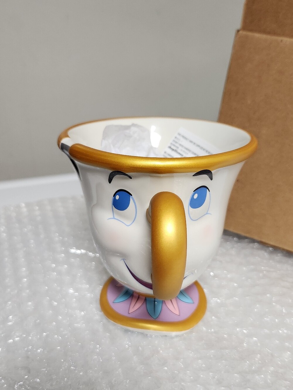 Disney Store Chip Tea Cup Beauty And The Beast Coffee Mug Tea Cup